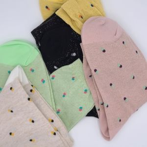 5 pairs Korean socks new one size fits most women shoes size 5 to 9